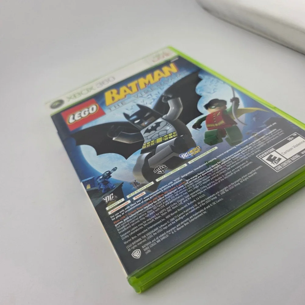 LEGO Batman & Pure Bundle‎ Video Game Microsoft Xbox 360 Green Case Manual
